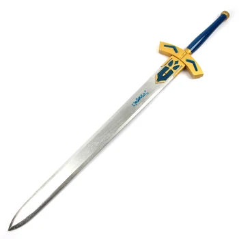 108cm Cosplay Destino Sabre Espada de Destino Guardião Noite Enegrecida Rei Arthur Votos Vitória de arma Espada de Madeira Anime festa a Fantasia