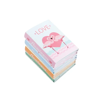 12packs /muito Linda Flamingo 6 de Dobramento de Papel bloco de notas adesivas Rótulo de lembretes do Office Escola por grosso de artigos de Papelaria