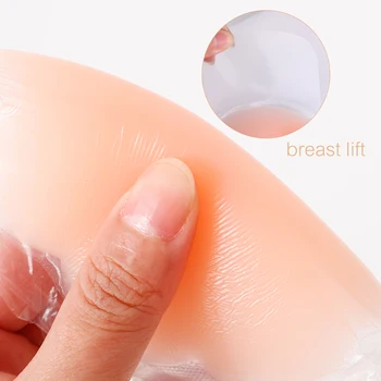 1Pairs Mamilo de Silicone Adesivos de Peito Almofada Invisível Reutilizáveis Peito Adesivos Para as Mulheres Mamilo Capa Vestido de Noiva Sexy Sutiã de Biquíni