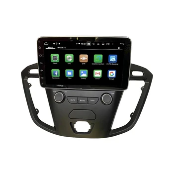 2 Din Para Ford Transit Custom 2017 Carro Android Multimídia com Tela de Player de Áudio-Rádio de Navegação GPS Chefe da Unidade de Carplay Auto Estéreo