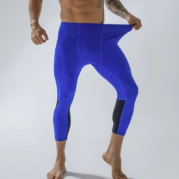 2022 novos Homens Execução Leggings Fitness Sportswear meias-Calça de Compressão-Calça de Elástico Treino Seca Rápido, Calças de Jogging