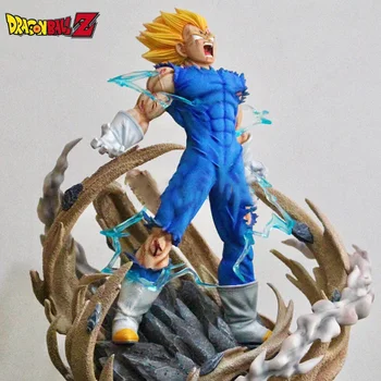 27cm de Anime Dragon Ball Z Gk Vegeta Figura de Auto-Destruição, Majin Vegeta Estatueta de Pvc Figuras de Ação da Coleção de Modelo de Brinquedos Presentes