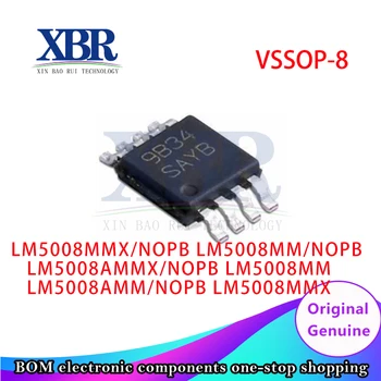 5PCS LM5008MMX/NOPB LM5008AMMX/NOPB LM5008MM/NOPB LM5008AMM/NOPB LM5008MM LM5008MMX VSSOP-8 DC-DC, Regulador de Comutação
