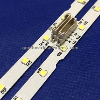A Retroiluminação LED strip para Samsung UE43NU7100 AOT_43_NU7100F_2X28_3030C BN44-00947A UE43NU7120 UE43NU7170 BN96-45954A