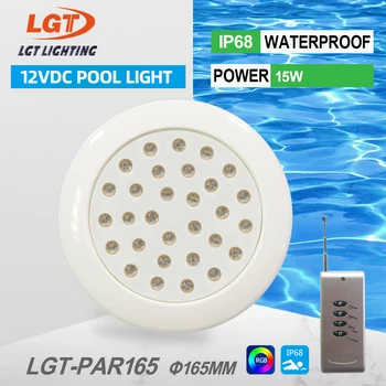 Acessórios para piscinas de Substituição de luces de uma piscina RGB Cor Mutável DC12V Submersível IP68 Waterproof a Luz Subaquática