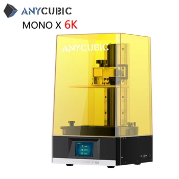 Anycubic de Fótons Mono X 6k Resina impressora 3D de Controle Remoto e Compilação Grande Volume 197(L)*122(W)*245(H)mm Impresora 3d