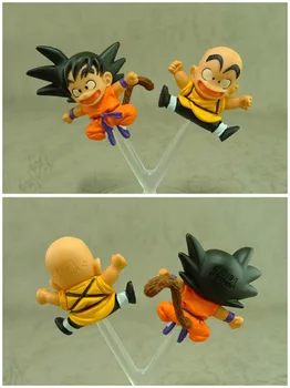 BANDAI Dragon Ball Figura de Ação HG Gacha13 Bala, Filho de Goku, Kuririn Nova Marca Fora do Modelo de impressão