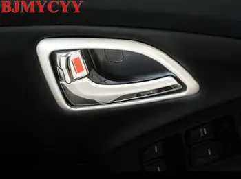 BJMYCYY Dentro do carro sacudir handshandle decorativos caixa, 4PCS por a Hyundai ix35 2013