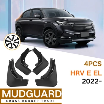 Carro Mudflaps Para Honda HRV E EL 2022 guarda-lamas Fender Lama Aba Protetor de Respingo, pára-lamas do Carro Acessórios Carro Estilo