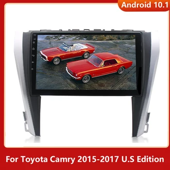 Carro Rádio Android 11 Sistema de Navegação De Toyota Camry 2015 2016 2017 Multimídia Vídeo Player BT, Wifi HD 1024*600