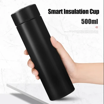 Digital inteligente garrafa Térmica Copo de Água em Aço Inoxidável 304 Touch Display de Temperatura no Carro garrafa Térmica de Presente de Chá Caneca de Café