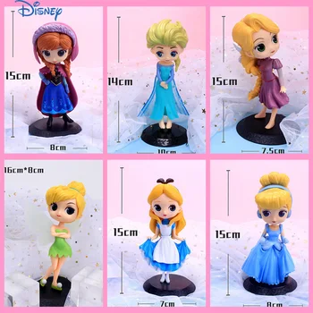 Disney Congelados 2 Sereia Anna Elsabel Ariel Rapunzel, Cinderela Sophia De Branca De Neve, Mulan Figura De Ação Do Brinquedo De Menina De Presente De Aniversário