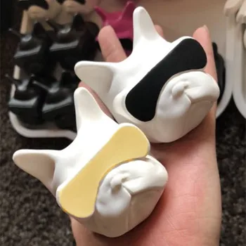 HEARTMOVE Bonito Bulldog francês de Silicone Bolo Fondant Sugarcraft Molde DIY Óculos 3D Cão de Chocolate Cozimento Sabão Vela do Molde 9797