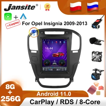 Jansite 2 Din Rádio do Carro Android 11 Para Opel Insignia Buick Regal 2009-2013 Multimídia Vídeo Player Carplay Estéreo de Áudio do Carro RDS