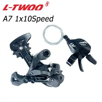 LTWOO A7 10 Velocidade de Transmissão 1X10 Velocidade de Direito Manete da Alavanca de Desviador Traseiro Para MTB bicicleta de Montanha Shifter opção de Velocidade