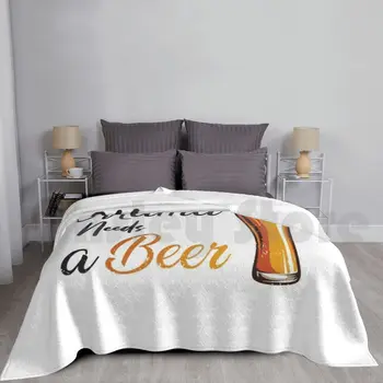 Mamãe Precisa De Uma Cerveja Manta Para Sofá-Cama De Viagem Amante Da Cerveja De Presente De Cerveja Presentes Consumo De Cerveja Engraçado É Que Beber Cerveja Cerveja