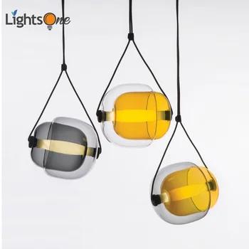 Moderno e minimalista Nórdicos barra de luz pendente restaurante quarto de cabeceira lâmpada de cabeça única personalidade luminária