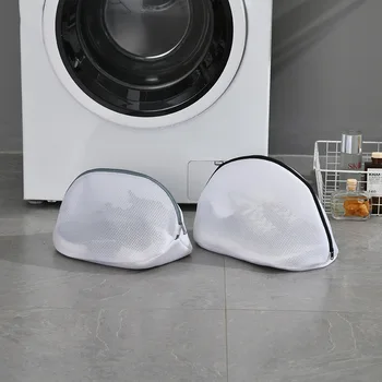 Máquina de lavar roupa Sapatos Saco de Lavandaria rede Conjunto de Lavandaria Net Saco de roupa com Zíper para Secador de Tênis de Lavandaria Redes de Sacos de Lavandaria