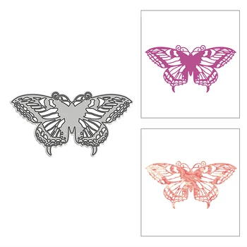 Novo 2021 Linda Borboleta Papilio de Corte de Metal Morre para DIY Scrapbooking e Cartão de Fazer Decorativos em Relevo Ofício Nº Selos
