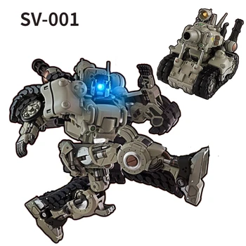 Novo Original SNK Modelo Oficial de Metal Slug 2 SV-001 SV001 Deformação FA-01 Tanque de CD-06 Mecha Figura de Ação Brinquedos de Presente Coleção