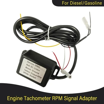 Novo Tacômetro Sensor de RPM de Velocidade de Sinal de Velocidade do Adaptador de Sinal Para a Gasolina, Coletor de