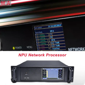 NPU Compatível com Todos os Grand Ma2 Controlador de 4096 Canais DMX512 8DMX potência de saída do ups NPU Processador de Rede Palco da Festa de Equipamentos