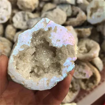 O Cristal De Quartzo Cura Espiritual Ofícios Da Pedra Natural Anjo Aura Ágata Geodo De Pedras Preciosas