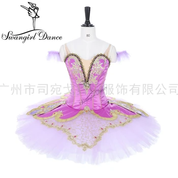 O lilás, Fadas profissional tutu mulheres competição de ballet tutu etapa traje panqueca tutu BT2012B