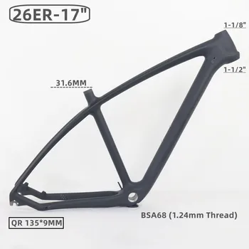 Preço baixo folga 26er 27.5 er 29er em carbono mtb quadro de bicicleta de montanha quadro da bicicleta hardtail