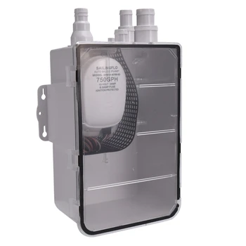 SAILINGFLO Duche Bomba de água do Sistema 750GPH 12 Volts Várias Portas de Entrada de Fácil Instalação Protegidos contra Ignição, Verifique Balve