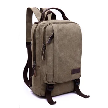 Vintage lona mochila de moda do laptop da alta qualidade do saco de homens e mulheres mala de viagem grande capacidade resistente ao desgaste mochila